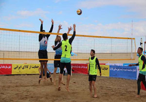چهار تیم مرحله نیمه نهایی والیبال ساحلی کارگران مشخص شدند