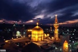 آیین خطبه خوانی در حرم مطهر رضوی + فیلم