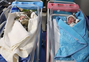 اولین نوزادان مرکز ناباروری دانشگاه علوم پزشکی قم متولد شدند