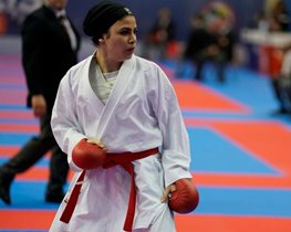 بانوی کاراته کای گیلانی مدال برنز مسابقات جهانی را بر گردن آویخت