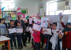 برگزاری مسابقه نقاشی وکتابخوانی در خرمشهر