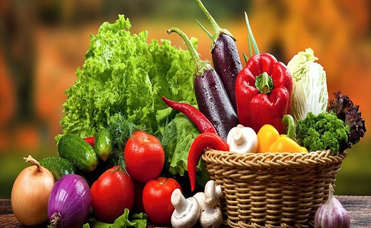 قیمت انواع سبزی در غرفه تره بار