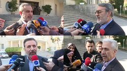 روز پرحاشیه دولت در دورهمی زمستانی خبرنگاران و مسئولان + فیلم