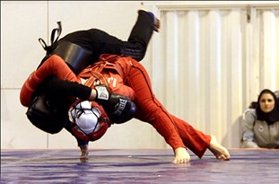 درخشش تیم ووشو بانوان شبستر در مسابقات لیگ برتر