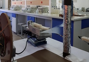 راه اندازی دستگاه تولید نخ از نانو الیاف الکتروریسی در دانشگاه بیرجند