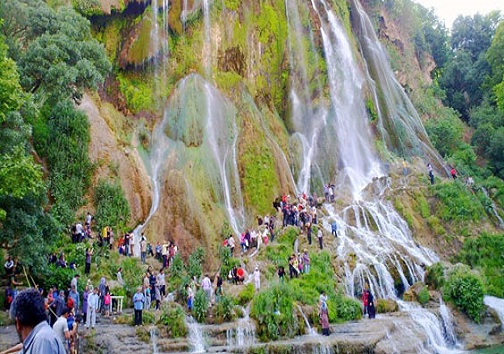 بیشه آبشاری رویایی/در سفر به لرستان بازدید از آبشار زیبای بیشه را از دست ندهید+تصاویر