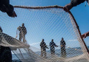 جمع آوری تور‌های ماهیگیری غیرمجاز در رودخانه‌های چهار شهر مازندران