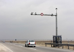 نصب ۱۴ دوربین ثبت سرعت در محور‌های مواصلاتی استان اردبیل
