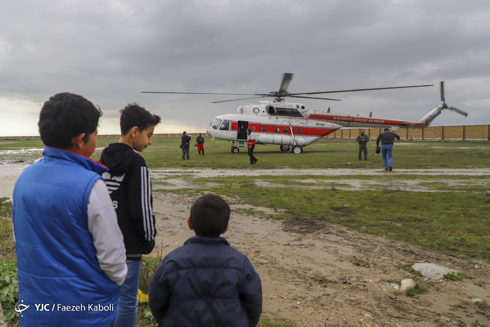 آخرین وضعیت سیل زدگان در استان گلستان/ حضور تیم‌های سیار سلامت و توزیع داروی رایگان در منطقه سیل زده