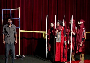پایان ششمین جشنواره تئاتر ققنوس در میناب