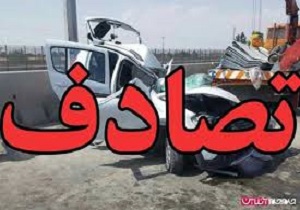 تصادف ۳ خودرو در جاده اهواز خرمشهر