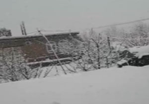 روستای باوان مرگور سفیدپوش شد + فیلم