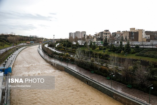 تهران پس از باران + تصاویر