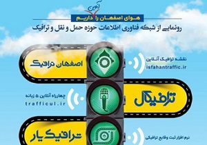 استفاده ۶۰ هزار نفر از اپلیکیشن "اصفهان ترافیک