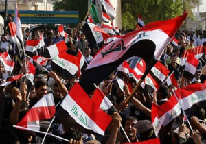 برگزاری تظاهرات ضدآمریکایی در کرکوک عراق
