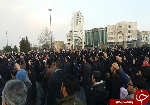 تجمع مردم استان سمنان در سوگ شهید سردار قاسم سلیمانی