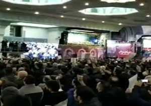 مراسم سوگواری شهادت سردار دلها در مصلی تهران + فیلم