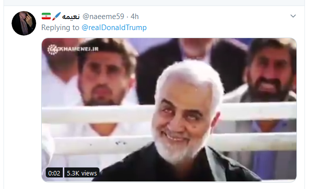 طوفان توییتری کاربران ایرانی در جواب پیام احمقانه ترامپ