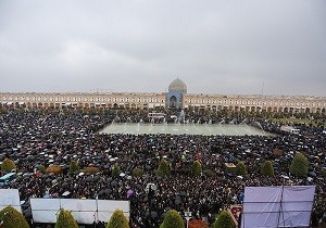 قدردانی سپاه ‌از حضور پرشور مردم شهیدپرور اصفهان در مراسم گرامیداشت شهید سلیمانی‌