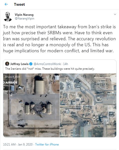 اذعان کارشناسان نظامی غرب به دقت و قدرت موشک‌های ایران
