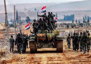 ادامه پیروزی‌‌های ارتش سوریه / نیروهای سوری بر شهر مهم «جرجناز»  مسلط شدند