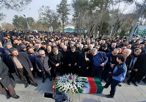 تشییع و خاکسپاری یکی دیگر از شهدای سقوط هواپیمای تهران – کی یف