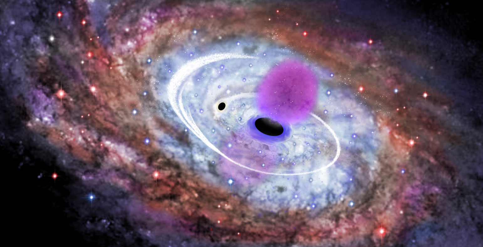تشکیل یک ستاره جدید توسط سیاه چاله ///