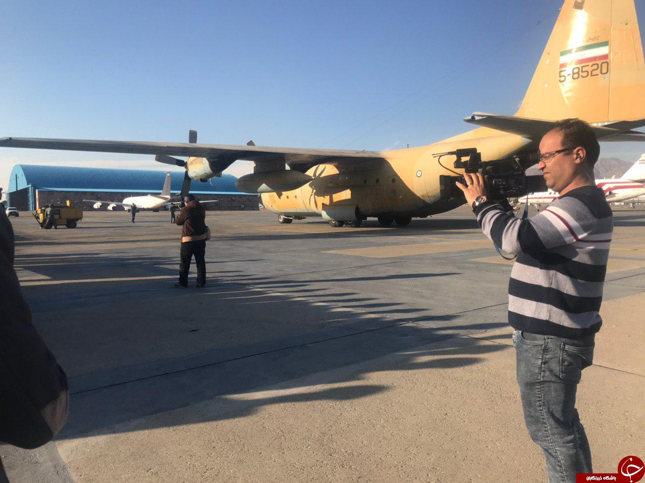 پیکر خلبان میگ ۲۹ ارتش وارد تهران شد