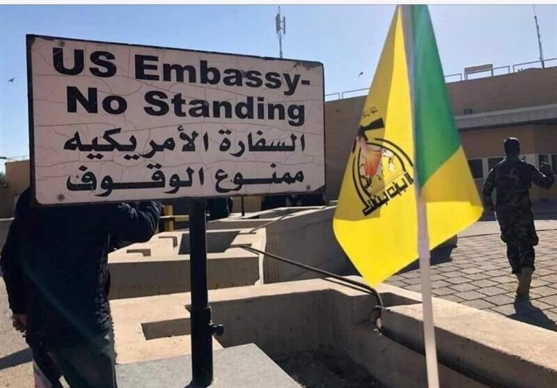 پشت‌پرده موشک‌پرانی‌های مشکوک به سفارت آمریکا در بغداد/حشد الشعبی برای انتقام‌گیری فشفشه‌بازی نمی‌کند