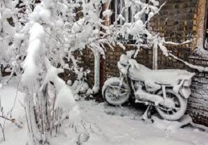 برف و باران در راه کرمانشاه