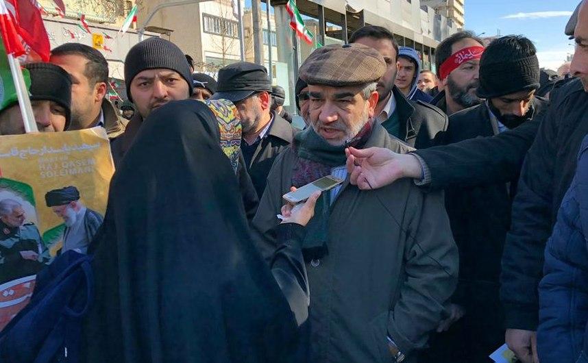 حاشیه‌های راهپیمایی ۲۲ بهمن ۹۸ در تهران