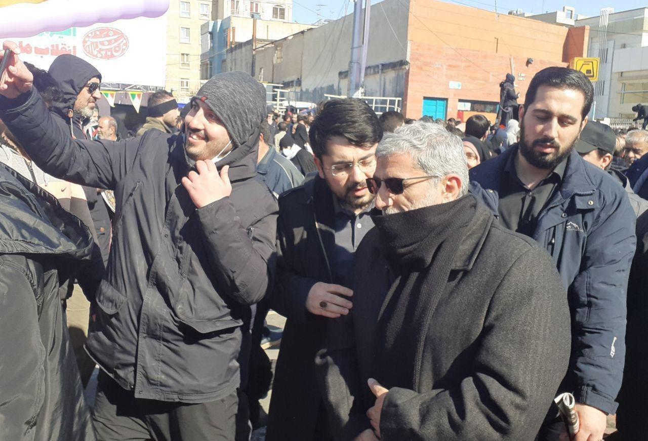 حضور چهره‌ها در راهپیمایی ۲۲ بهمن انقلاب اسلامی
