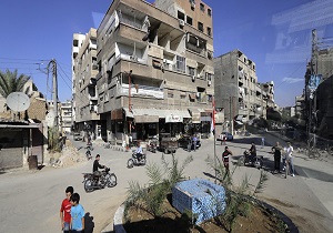 انفجار بمب در مرکز شهر دمشق
