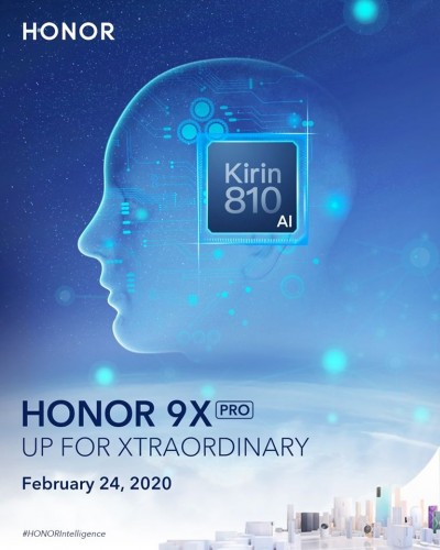 تاریخ عرضه جهانی گوشی Honor 9X Pro اعلام شد