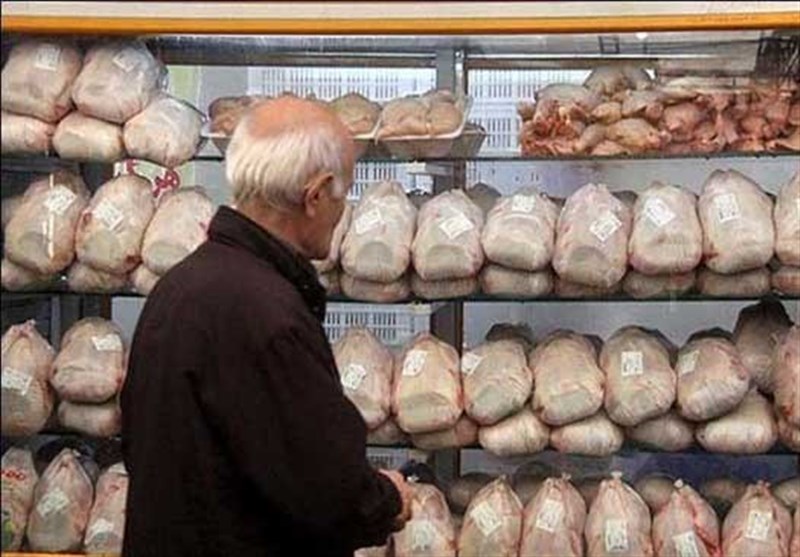 نوسان ۲۰۰ تومانی قیمت مرغ در بازار / نرخ هر کیلو مرغ به ۱۲ هزار و ۹۰۰ تومان رسید