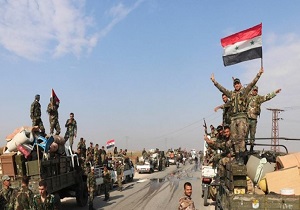 نیروهای ارتش سوریه به یک کیلومتری شهر معره النعمان رسیدند