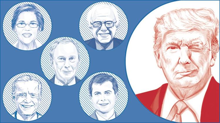 کدام نامزد دموکرات می‌تواند ترامپ را در انتخابات شکست دهد؟