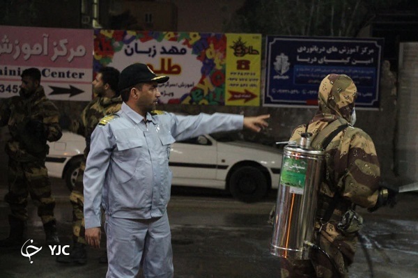 دفاع مقدس ارتش جمهوری اسلامی در مقابل دشمنی به نام کرونا + تصاویر