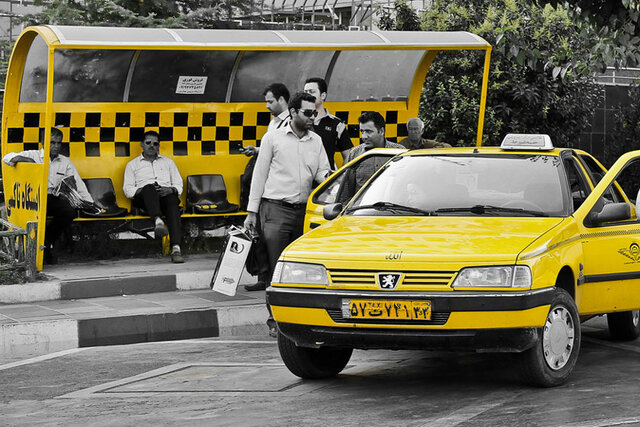 کاهش ۴۰ درصدی مسافران تاکسی با شیوع کرونا