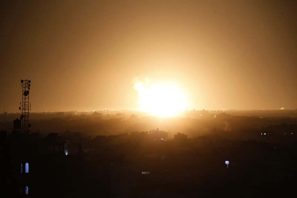 حمله جنگنده‌های صهیونیستی به نوار غزه و سوریه