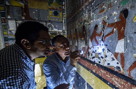 مقبر مصری با قدمت ۴۰۰۰ سال کشف شد + تصاویر