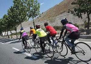 اولین مرحله لیگ دوچرخه سواری بانوان برگزار شد