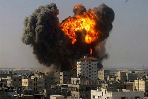 وقوع چندین انفجار در پایتخت یمن + تصاویر