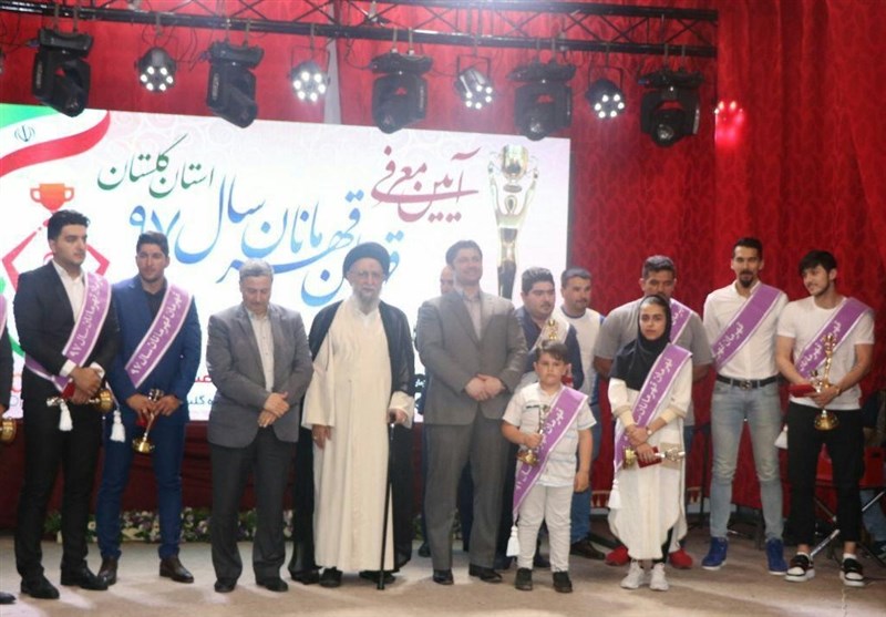قهرمان قهرمانان ورزش استان گلستان معرفی شدند