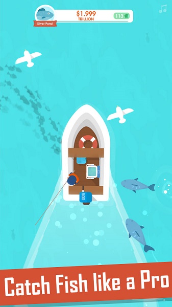 دانلود Hooked Inc: Fisher Tycoon v1.9.0 – بازی محبوب ماهی‌گیری برای اندروید