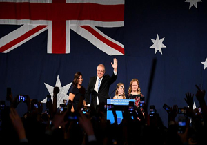 حزب حاکم محافظه‌کار استرالیا برخلاف پیش‌بینی‌ها پیروز انتخابات این کشور شد