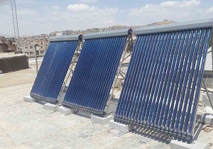 ۹۰ دستگاه آبگرمکن خورشیدی به روستاییان کردستان تحویل شد