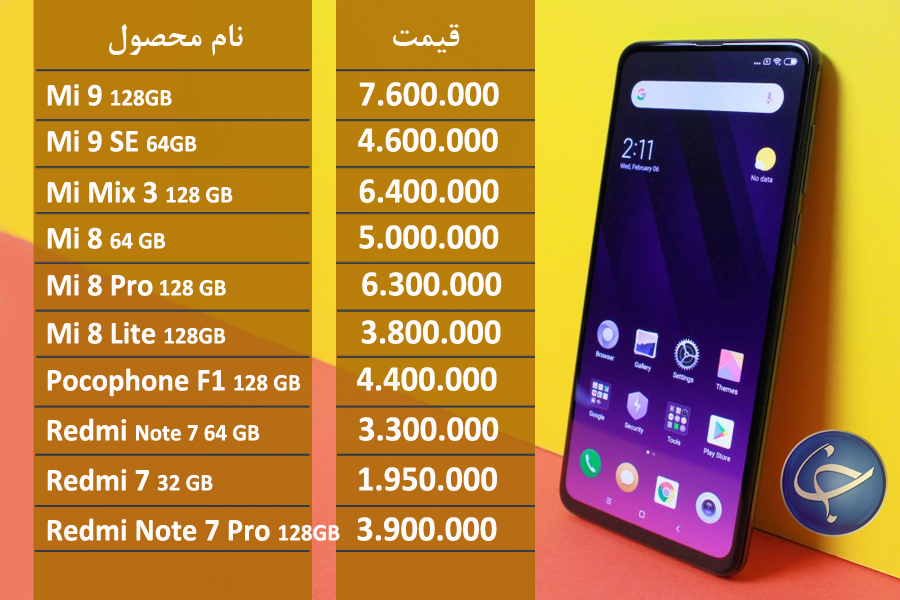 آخرین قیمت تلفن همراه در بازار (بروزرسانی ۷ اردیبهشت) +جدول