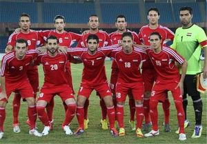 تیم ملی فوتبال سوریه وارد ایران شد