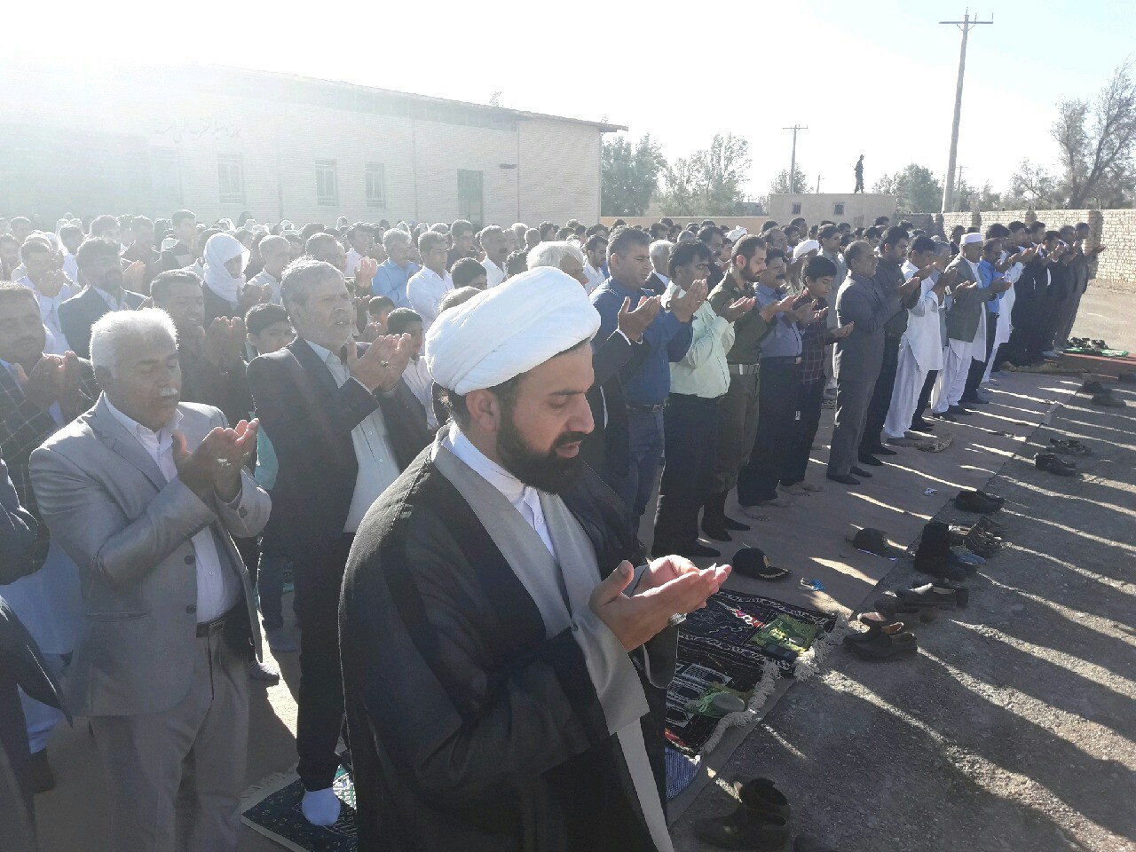 نماز عید فطر در سیستان و بلوچستان اقامه شد +تصاویر